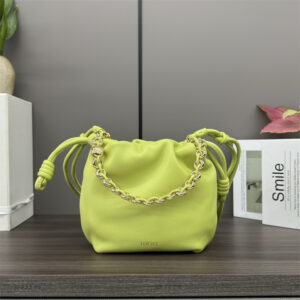 LOEWE Mini High Quality Soft Sheepskin Flamenco Purse A Handbag Made of Soft Sheepskin