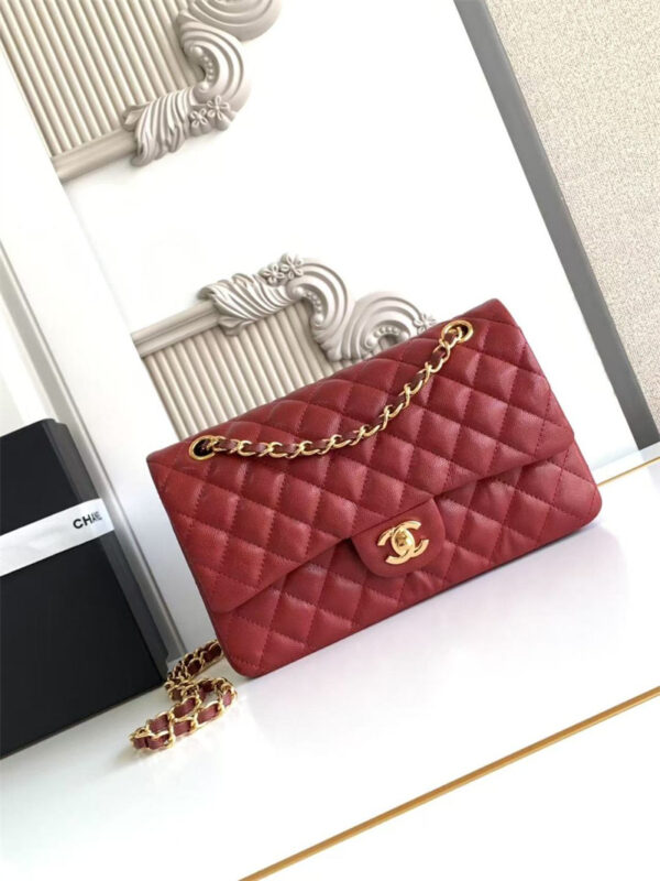 Chane1 Classic Flap Bag - Salmon Sashimi Pattern